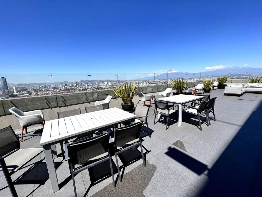 Luxury 3Br Apartment W Pool, Spa & Stunning Views Puebla Zewnętrze zdjęcie